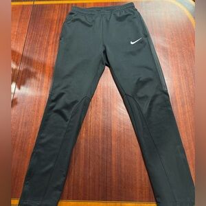 Nike Men's Black Athletic Pants Size Small with Zipper Pockets